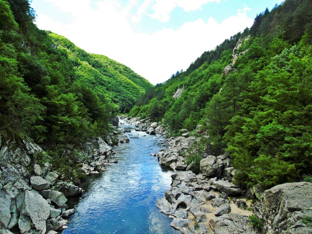 View from Devil's bridge
Гледка от Дяволския мост