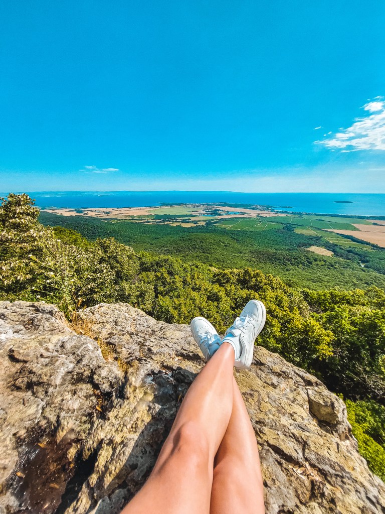 Бакърлъка гледка към Бургаския залив