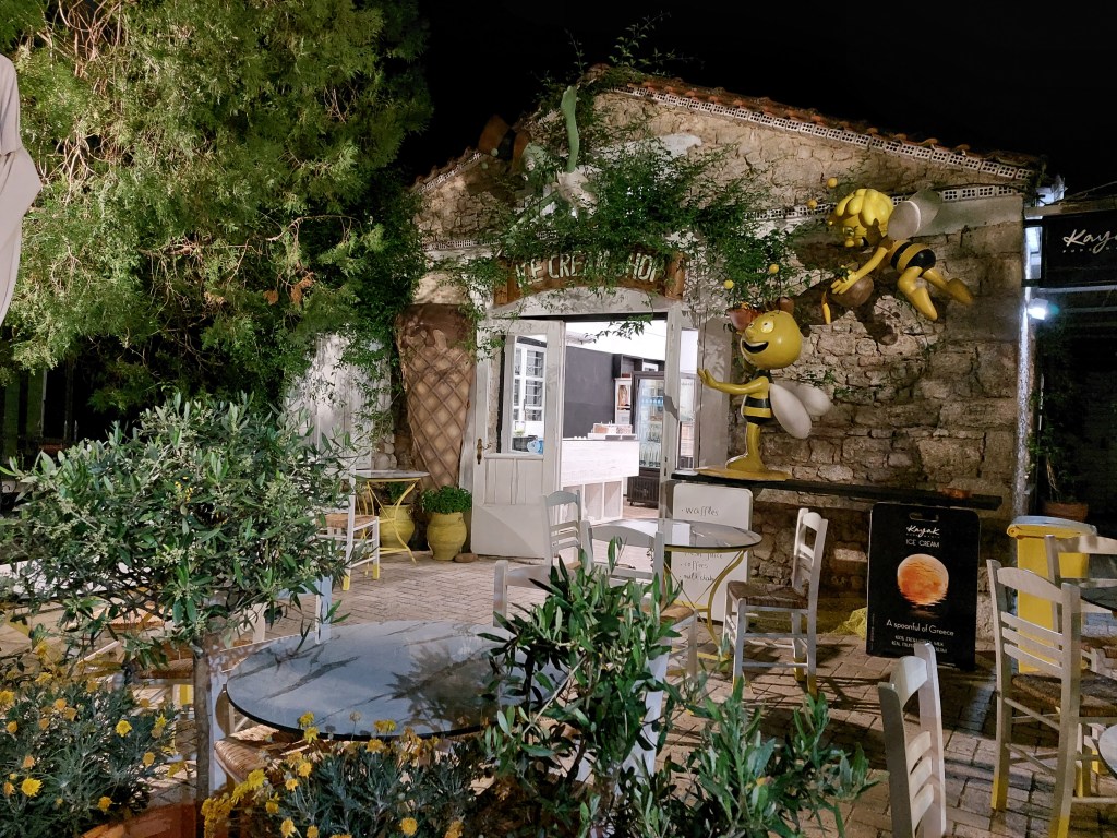 Ice cream olive oil - Afytos, Greece