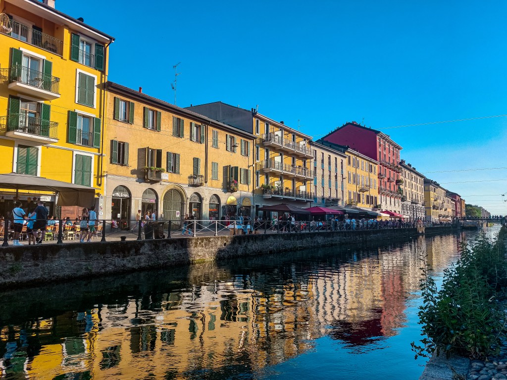 Квартал Навигли - каналите в Милано