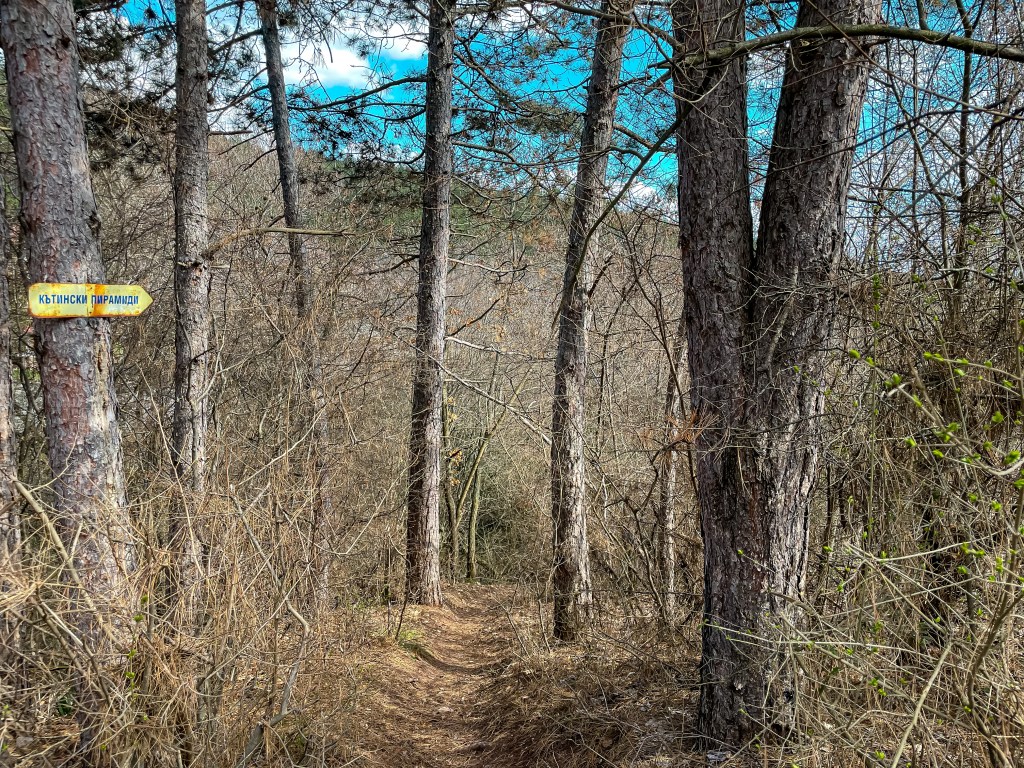 Кътински пирамиди край София - село Кътина