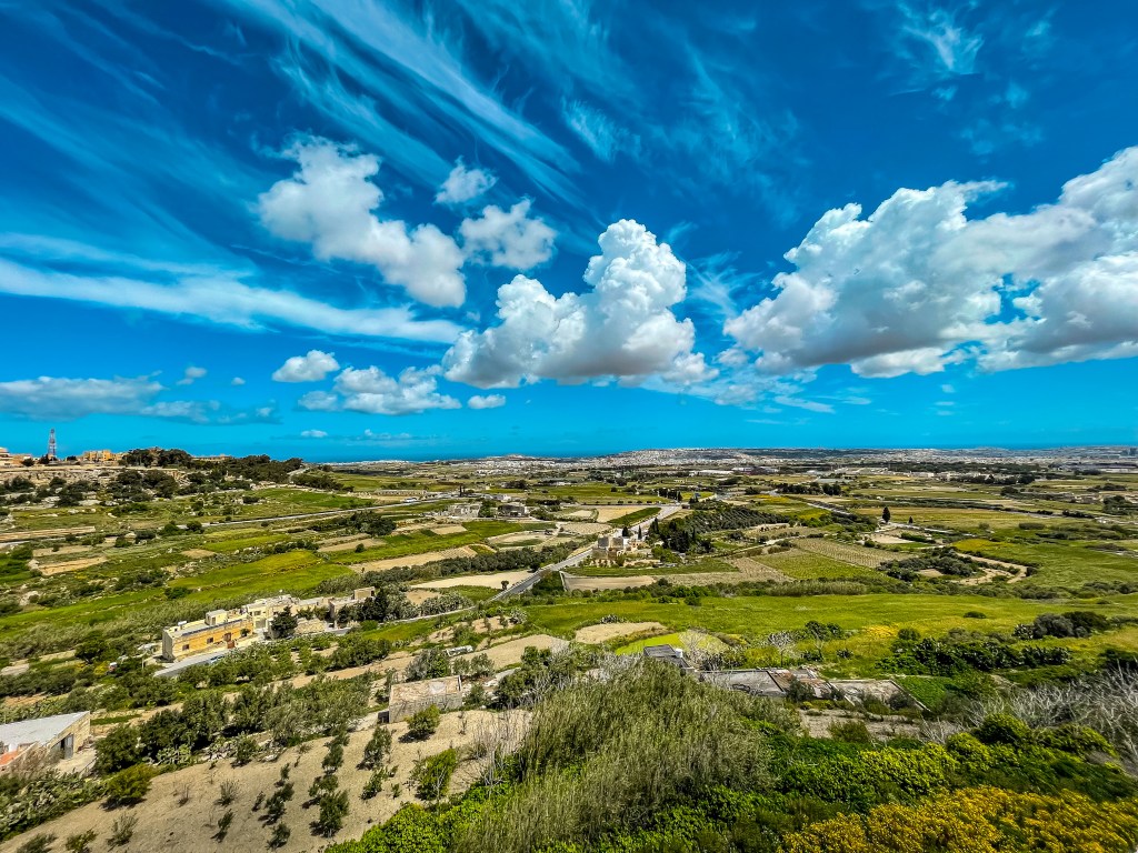 Разходка из Мдина - "тихият град" на Малта - забележителности и ресторанти - панорамна гледка