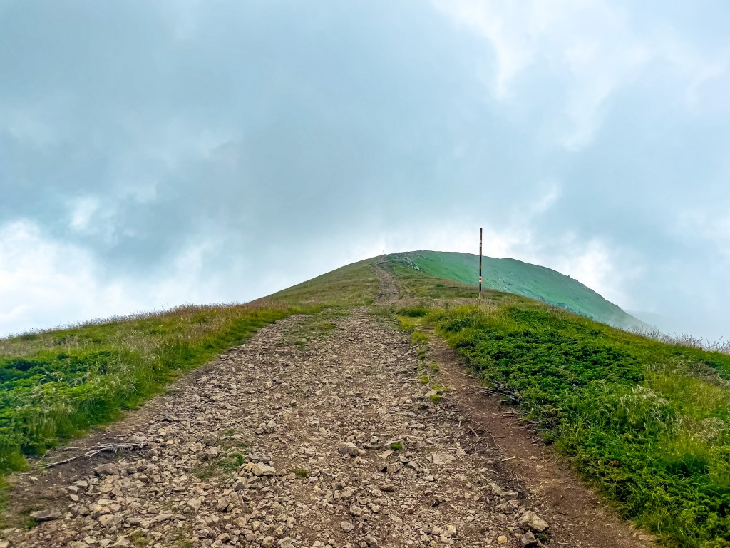 Изкачване на връх Ком - маршрут