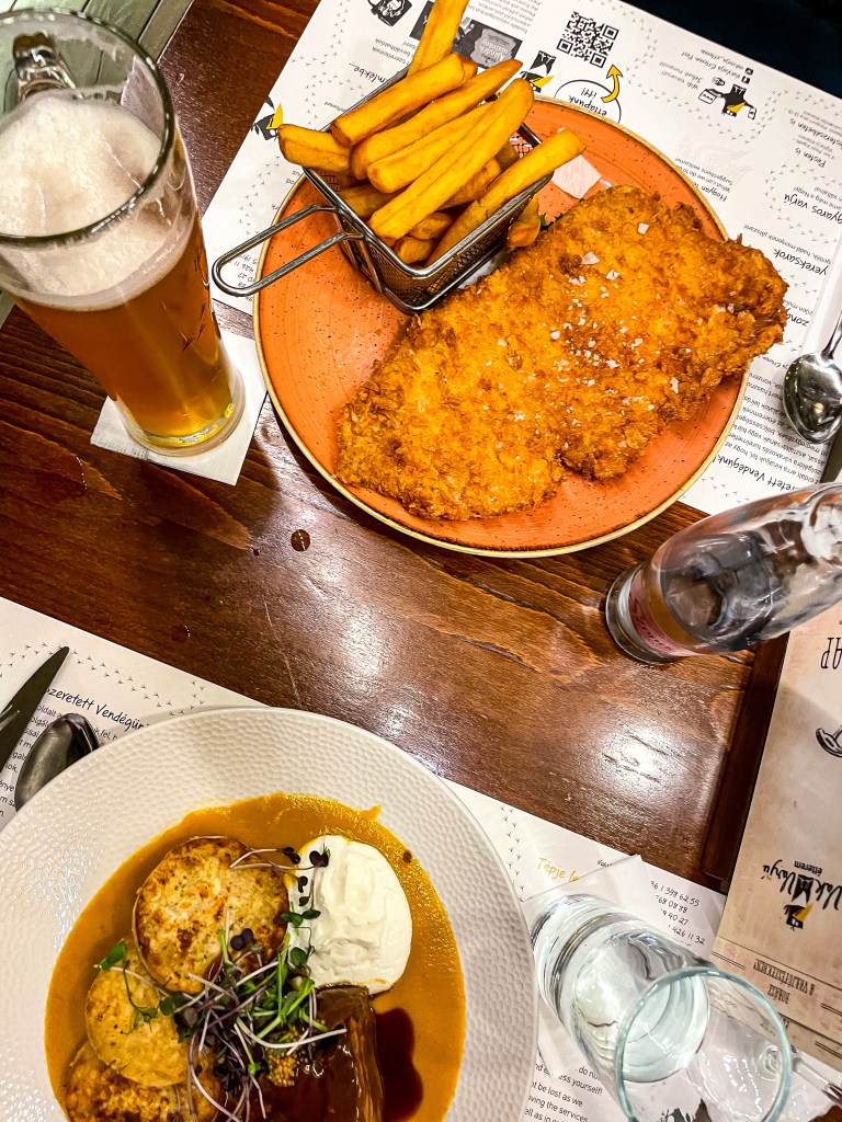 Унгарска кухня - Будапеща - местни специалитети - шницел