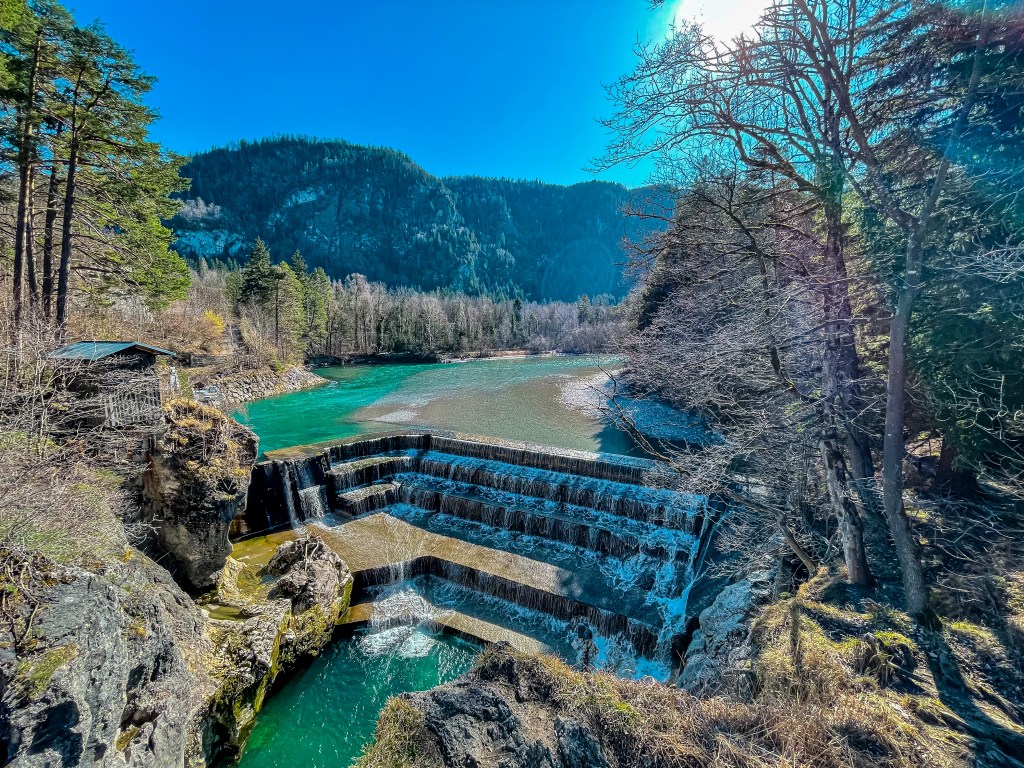Фюсен, Германия - забележителности - водопадът Lechfall