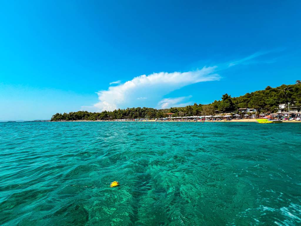 Плажове Халкидики - Калоргиа 