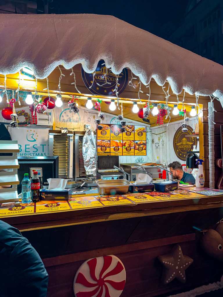 коледен базар в Крайова 2025 - цени