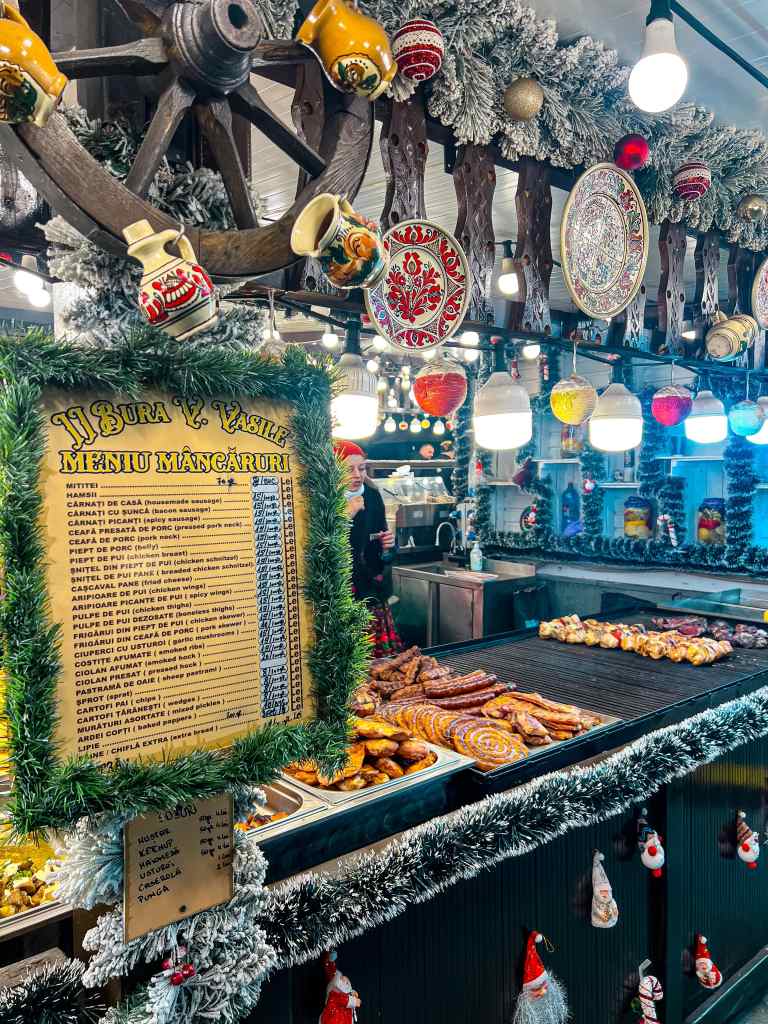 коледен базар в Крайова 2025 - цени